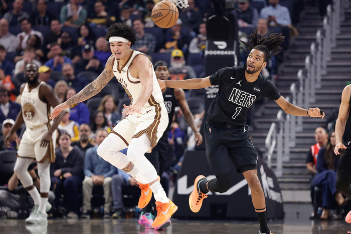 勇士逆转篮网梅尔顿关键攻防助队险胜