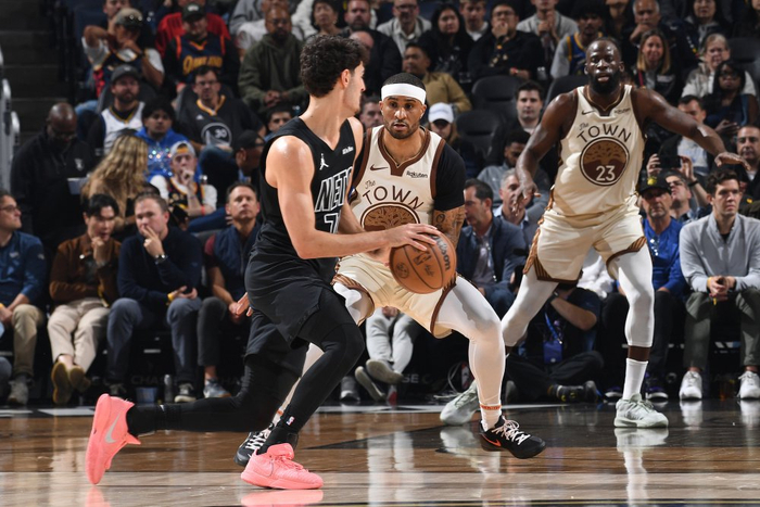 勇士逆转篮网梅尔顿关键攻防助队险胜