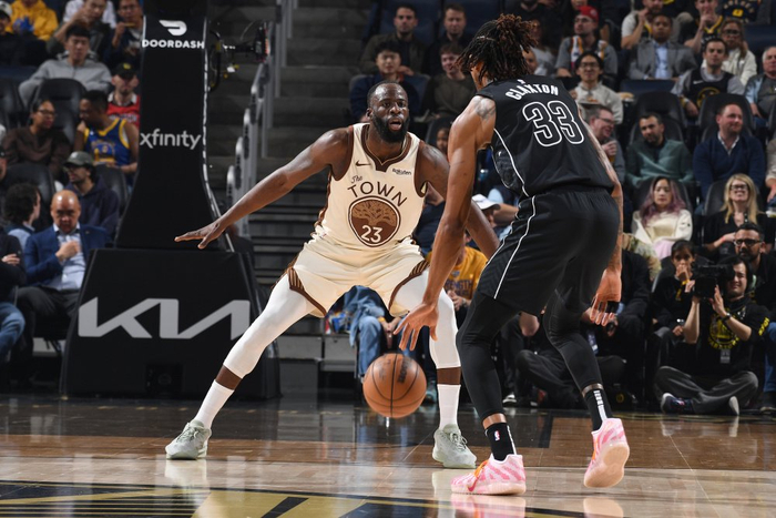 勇士逆转篮网梅尔顿关键攻防助队险胜