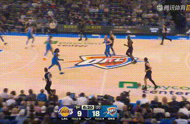 湖人客场挑战雷霆遭遇顽强防守 防守强度成胜负