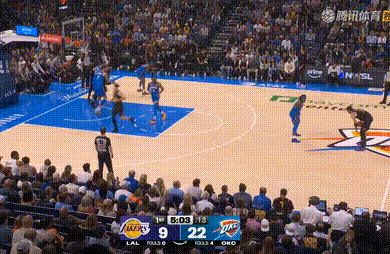湖人客场挑战雷霆遭遇顽强防守 防守强度成胜负
