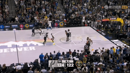 文班亚马统治攻防马刺锁定季后赛第二