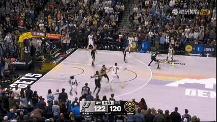 文班亚马统治攻防马刺锁定季后赛第二